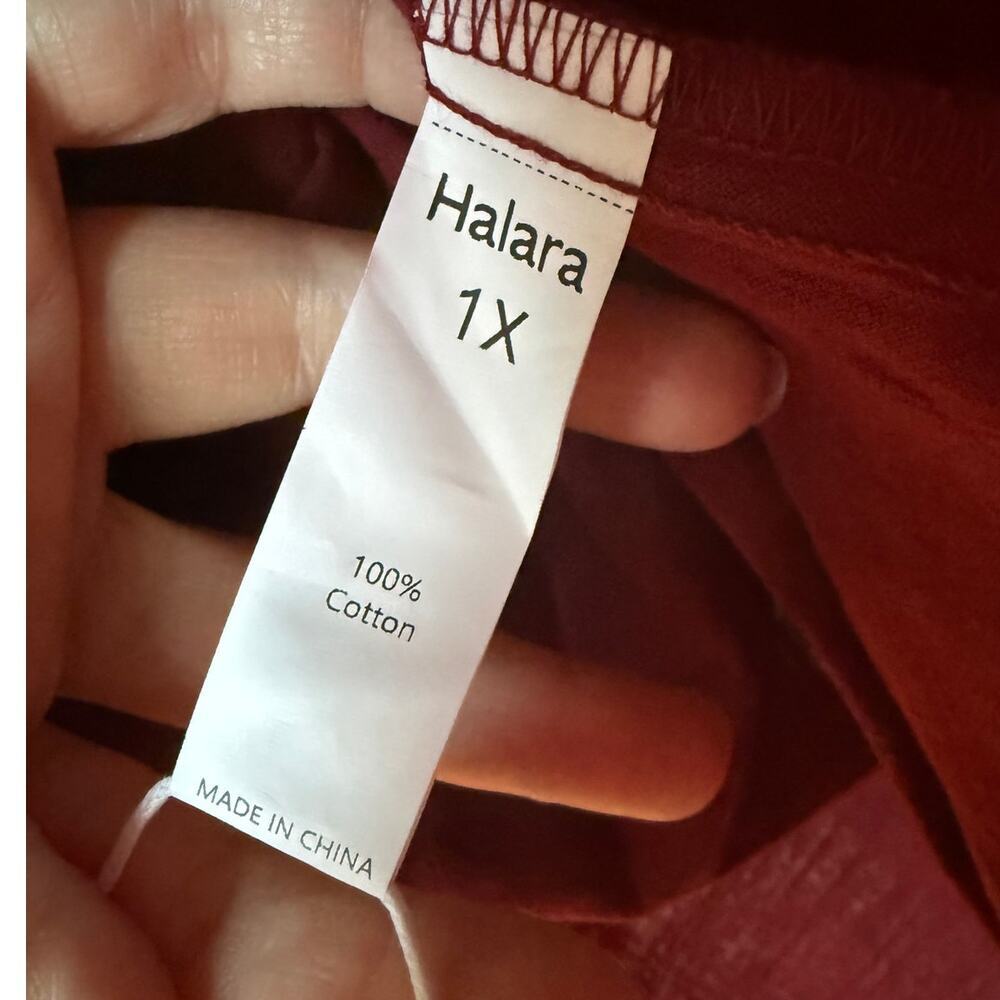 Halara Women's Winterberry backless Ruffle Flowy … - image 7